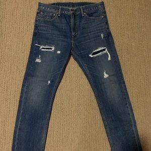 Levi’s 510 34x30 Ripped Skinny Jeans